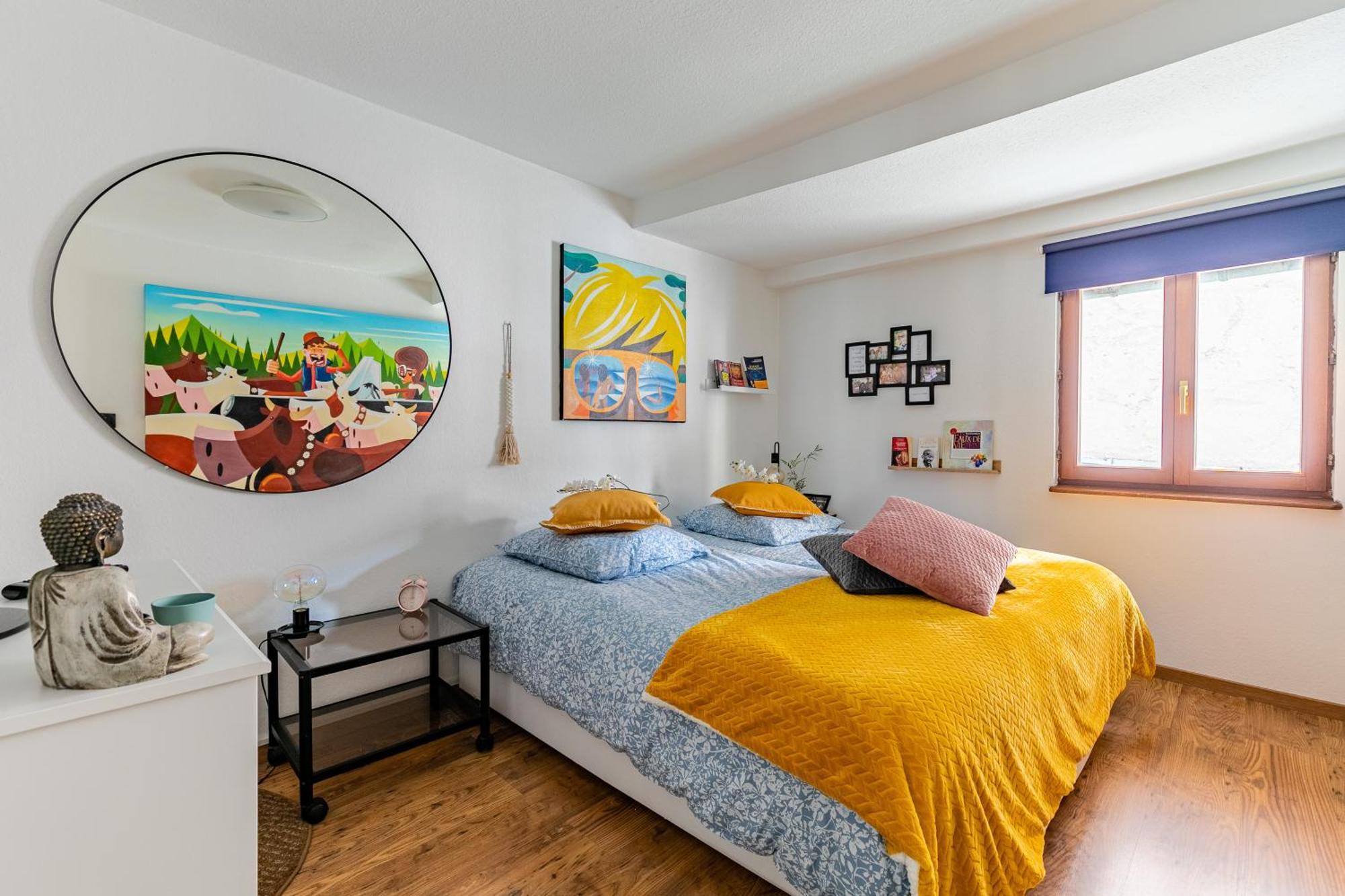 * Loft 3 Pieces/calme, Equipe @ Centre Apartamento