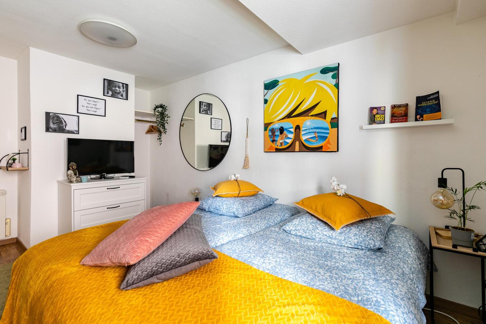 Apartment * Loft 3 Pieces/calme, Equipe @ Centre Strasbourg
